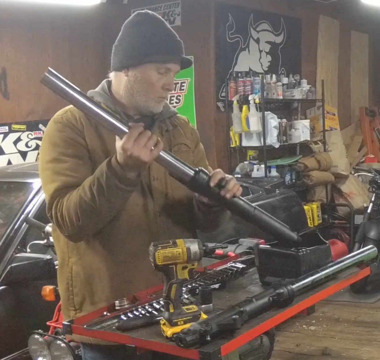 image from Ninja 400 Fork Rebuild β Part 2 of Our Track Bike Conversion